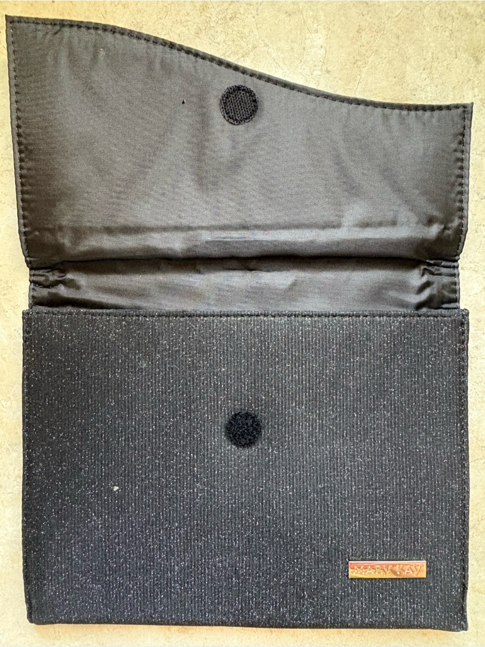 Mary Kay Black Tablet Sleeve with Gold Accent - Picture 3 of 4